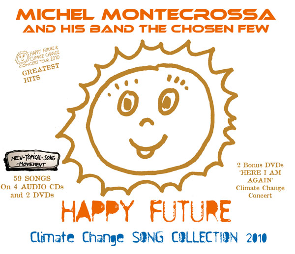 Happy Future Cd Box With 4 Audio Cds And 2 Dvds And Song Lyrics Art Book Michel Montecrossa