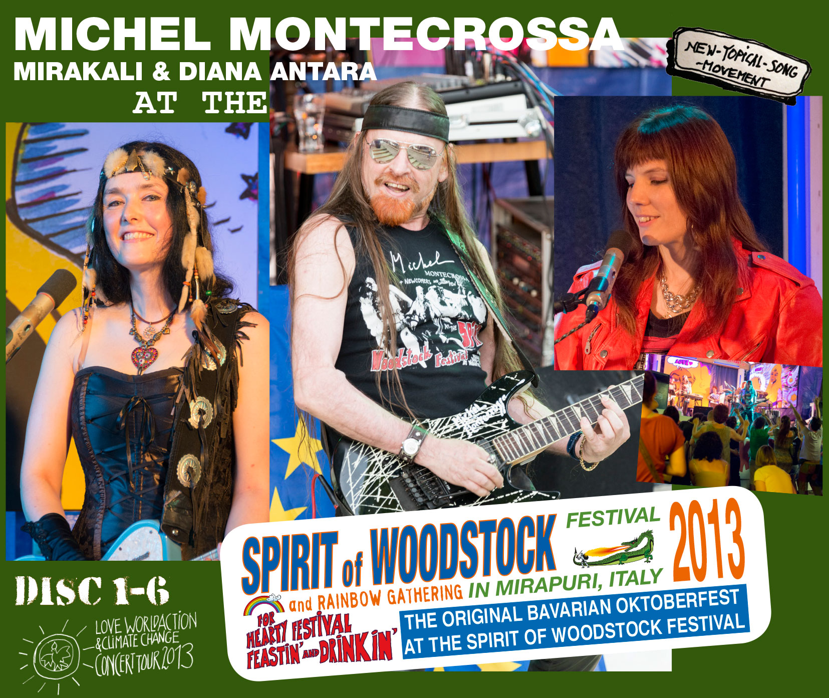 Spirit of Woodstock Festival 2013 in Mirapuri, Italy - Box-Set 1
