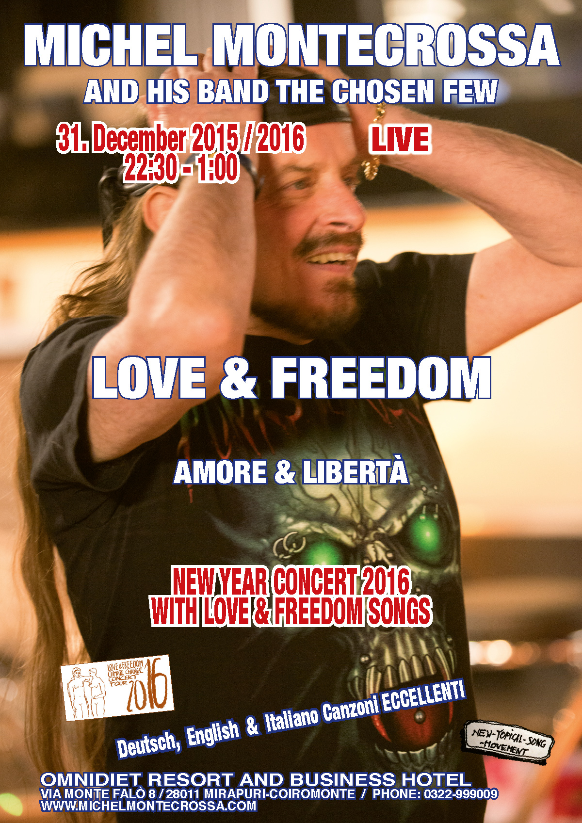 Love & Freedom New Year Party And Concert 2016