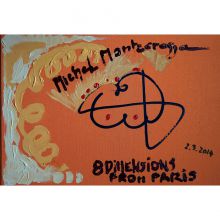 Box-Set, ‘8 Dimensions’ Series Of Drawings From Paris, Cover Painting #2