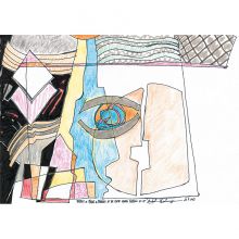 Portrait Of Michel & Mirakali As The Centre Georges Pompidou 15.00 - 17.00