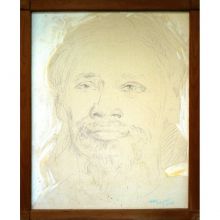 Portrait Sri Aurobindo