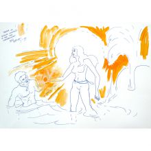 Tarana und Douglas Goldfield im See der Unsterblichkeit'