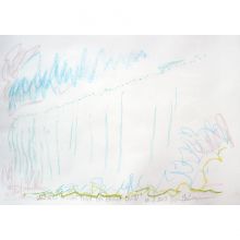 Waterfall Of Light From The Bright Earth