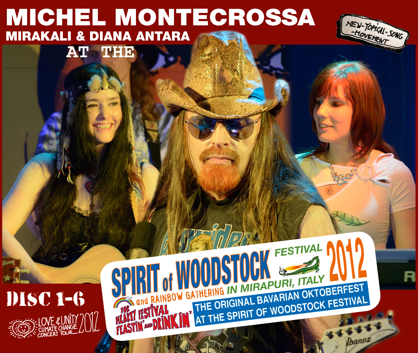 Spirit of Woodstock Festival 2012 in Mirapuri, Italy - Disc 1-6