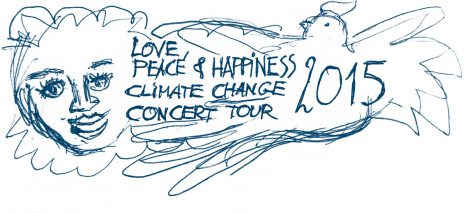 Love, Peace & Happiness Climate Change Concert Tour 2015