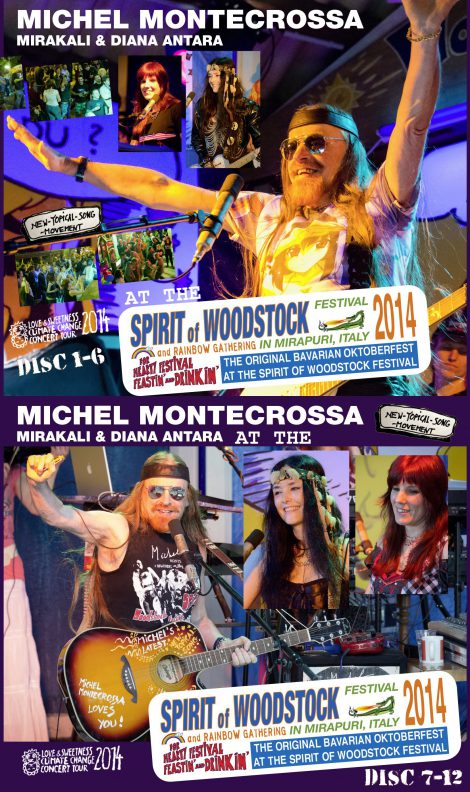 Spirit of Woodstock Festival 2014 in Mirapuri, Italy - CD Set