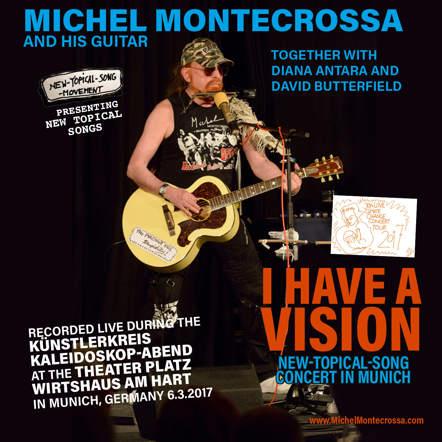 I Have A Vision New-Topical-Song Concert in Munich